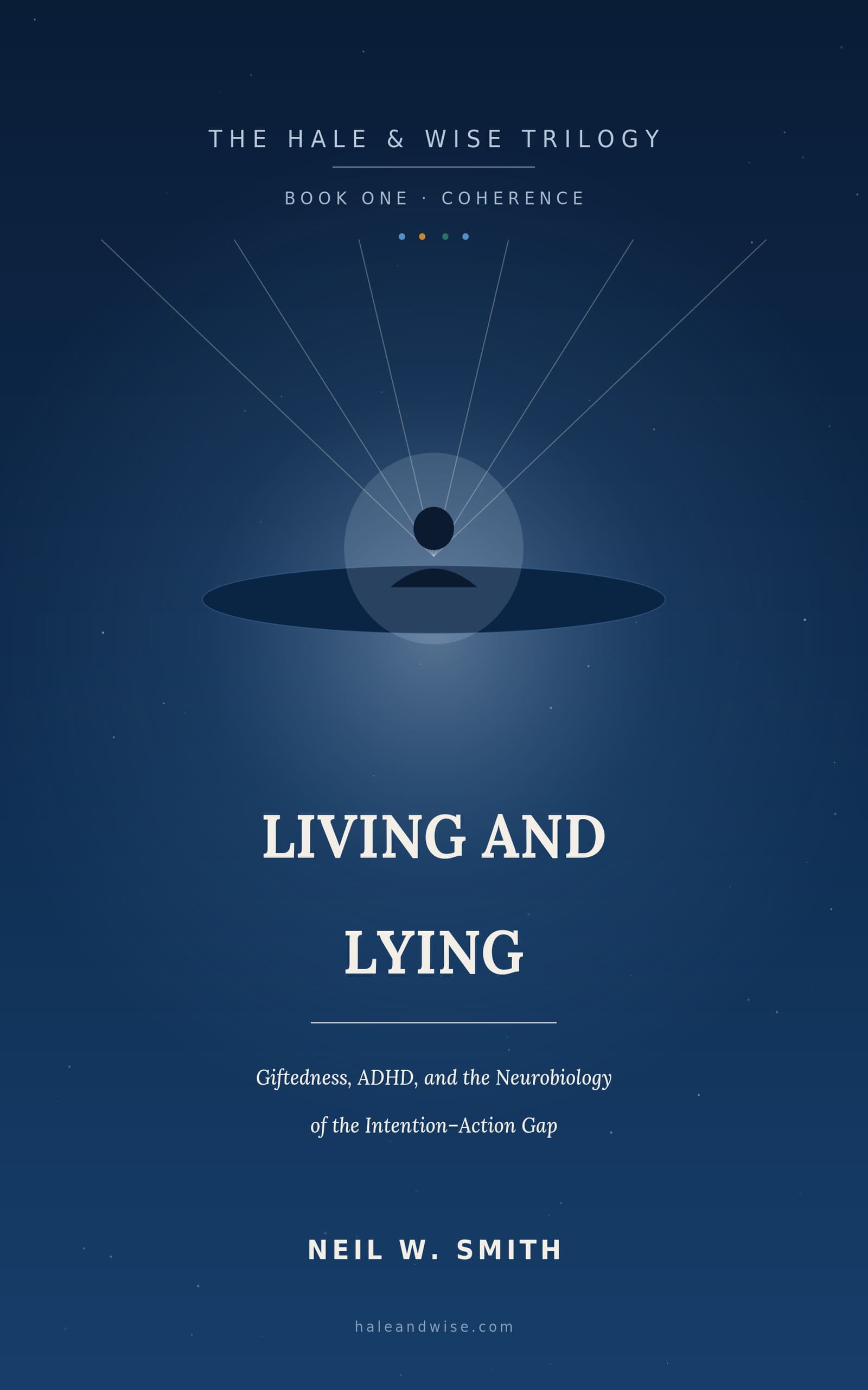 Living and Lying cover